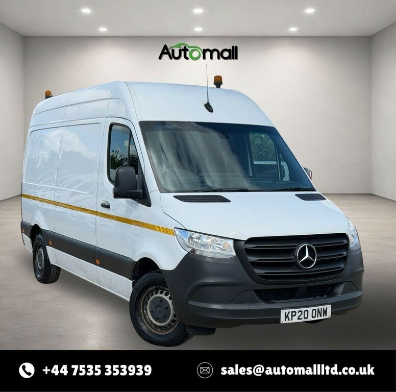 Mercedes-Benz Sprinter 2.1 316 Cdi Rwd L2 H2 Euro 6 KP20ONW White #5