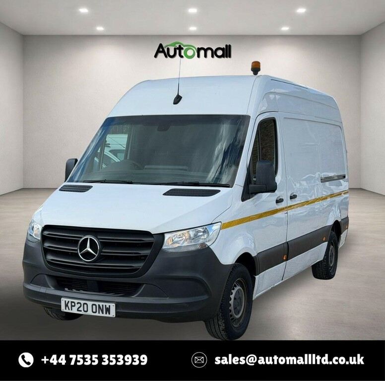 Mercedes-Benz Sprinter 2.1 316 Cdi Rwd L2 H2 Euro 6 KP20ONW White #2