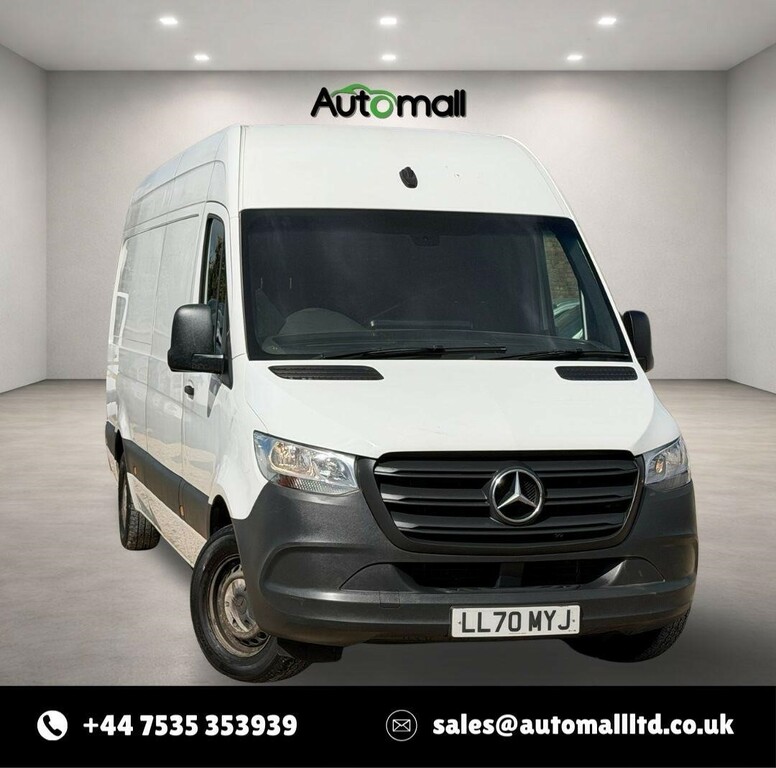 Mercedes-Benz Sprinter 2.0 315 Cdi Progressive Rwd L3 H2 Euro 6 Ss LL70MYJ White #6