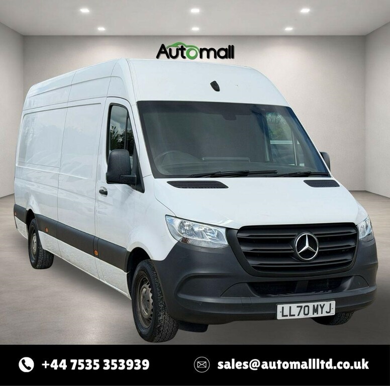 Mercedes-Benz Sprinter 2.0 315 Cdi Progressive Rwd L3 H2 Euro 6 Ss White