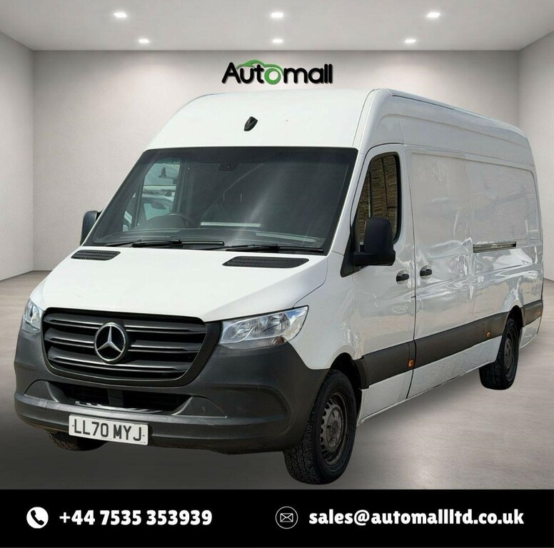Mercedes-Benz Sprinter 2.0 315 Cdi Progressive Rwd L3 H2 Euro 6 Ss LL70MYJ White #3