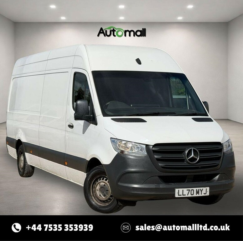 Mercedes-Benz Sprinter 2.0 315 Cdi Progressive Rwd L3 H2 Euro 6 Ss LL70MYJ White #5