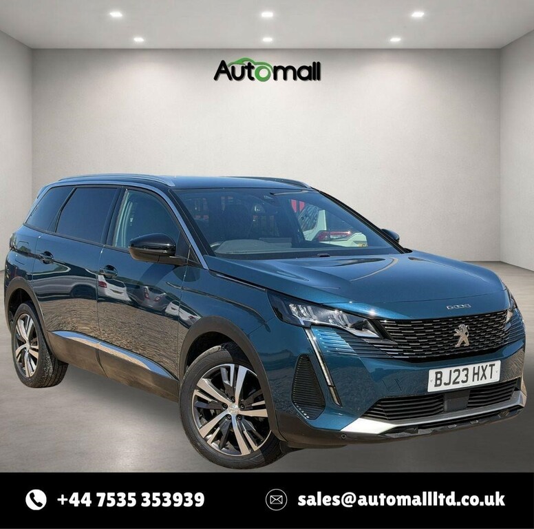 Peugeot 5008 1.2 Puretech Allure Premium Eat Euro 6 Ss BJ23HXT Blue #3