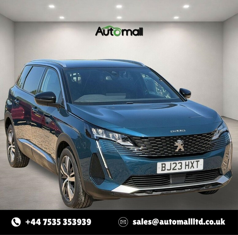 Peugeot 5008 1.2 Puretech Allure Premium Eat Euro 6 Ss BJ23HXT Blue #4