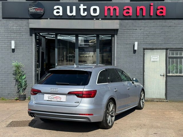 Audi A4 Avant Tdi S Line Estate PG16DFL Silver #4