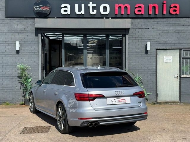 Audi A4 Avant Tdi S Line Estate PG16DFL Silver #2