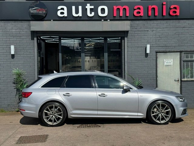 Audi A4 Avant Tdi S Line Estate PG16DFL Silver #3