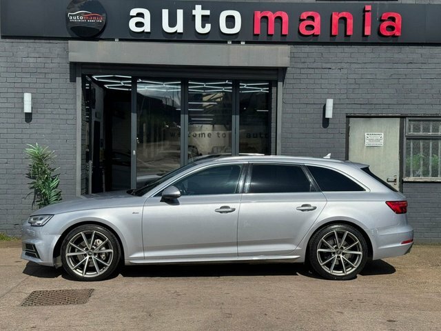 Audi A4 Avant Tdi S Line Estate PG16DFL Silver #5