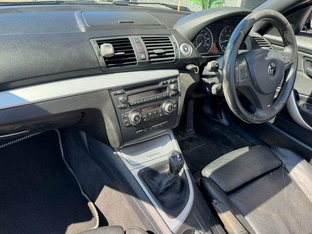 BMW 1 Series 118I M Sport Convertible YK11XJT Black #4