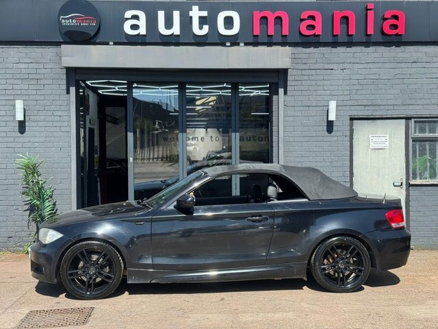 BMW 1 Series 118I M Sport Convertible Black