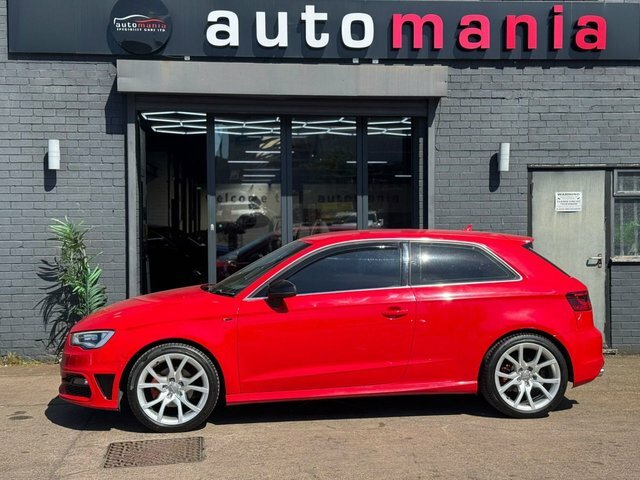 Audi A3 Tfsi S Line Hatchback FX14NXE Red #4