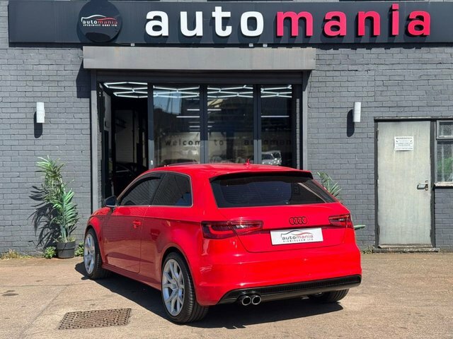Audi A3 Tfsi S Line Hatchback FX14NXE Red #2