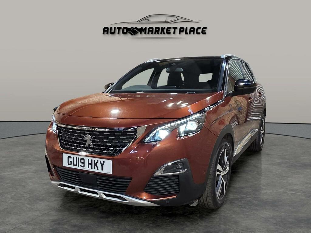 Peugeot 3008 1.6 Puretech Gt Line Eat Euro 6 Ss GU19HKY Brown #3