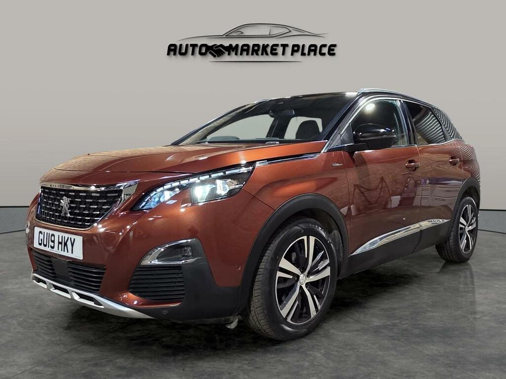 Peugeot 3008 1.6 Puretech Gt Line Eat Euro 6 Ss GU19HKY Brown #6