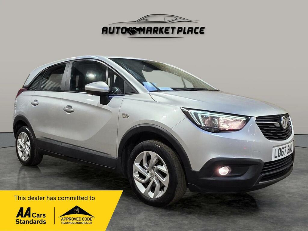 Vauxhall Crossland X 1.2 Turbo Ecotec Se Nav Euro 6 Ss Silver
