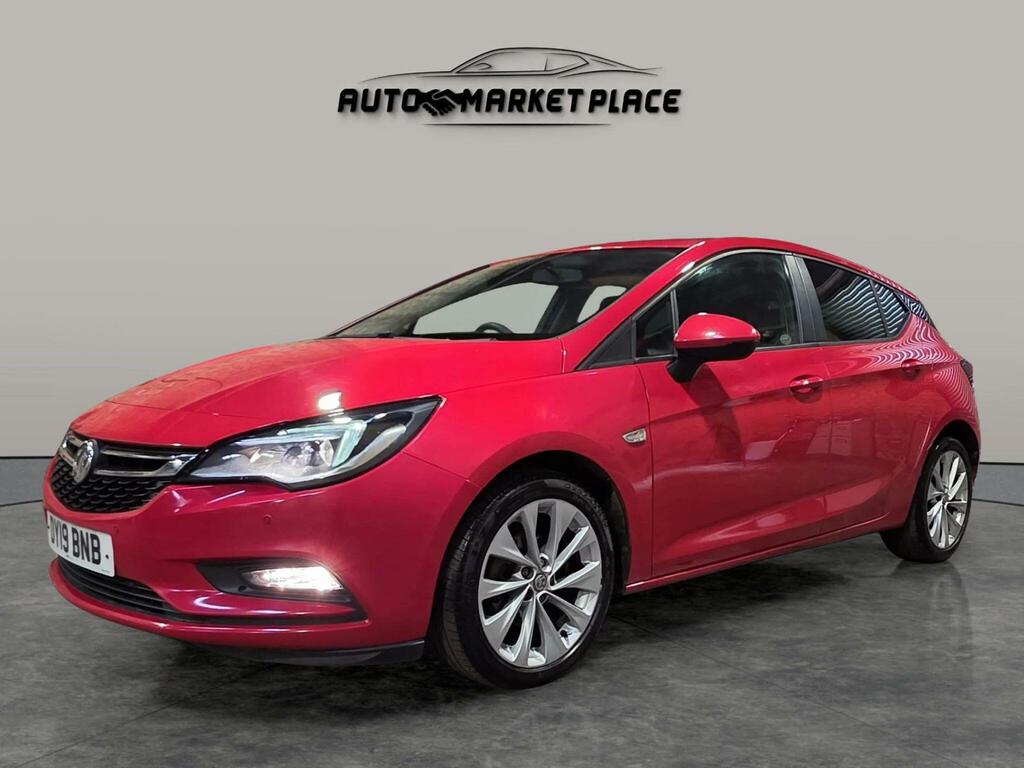 Vauxhall Astra 1.4I Turbo Design Euro 6 DY19BNB Red #3