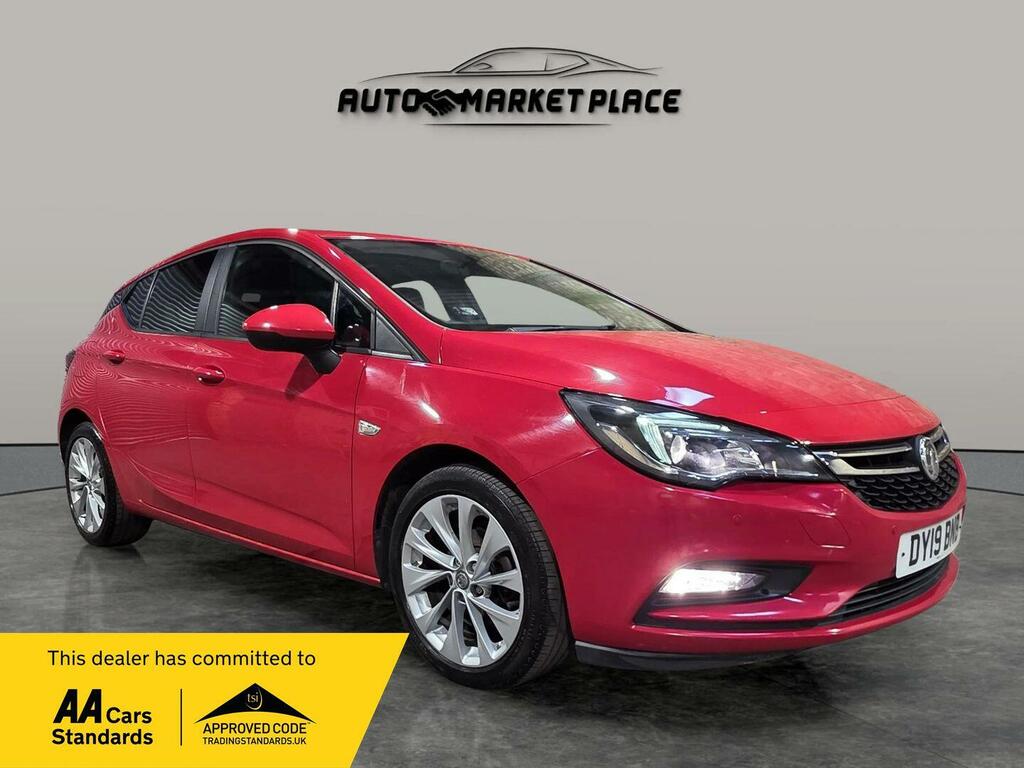 Vauxhall Astra 1.4I Turbo Design Euro 6 Red