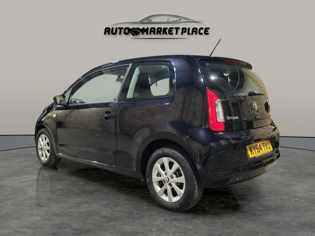 Skoda Citigo 1.0 Mpi Greentech Elegance Euro 5 Ss KY64TVJ Black #4