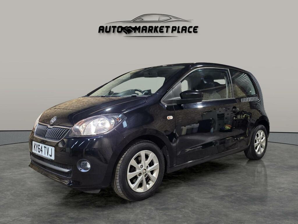 Skoda Citigo 1.0 Mpi Greentech Elegance Euro 5 Ss KY64TVJ Black #3