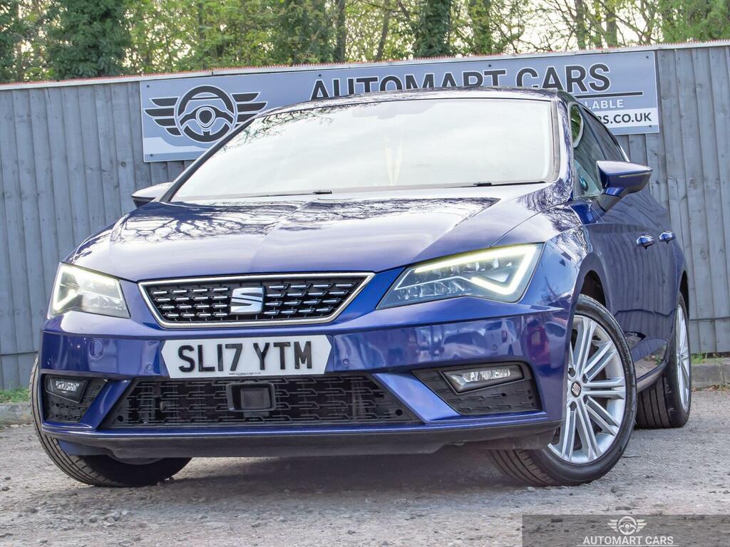 Seat Leon Hatchback 2.0 Tdi Xcellence Technology Euro 6 Ss Blue