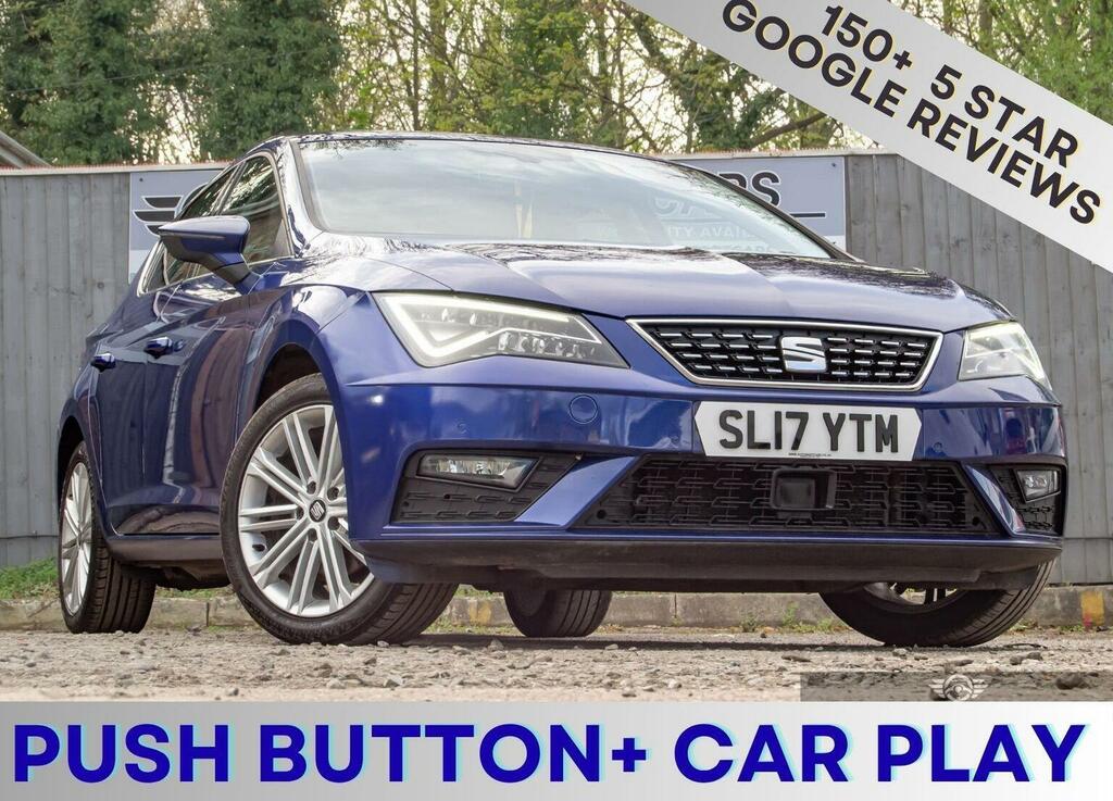 Seat Leon Hatchback 2.0 Tdi Xcellence Technology Euro 6 Ss Blue #2