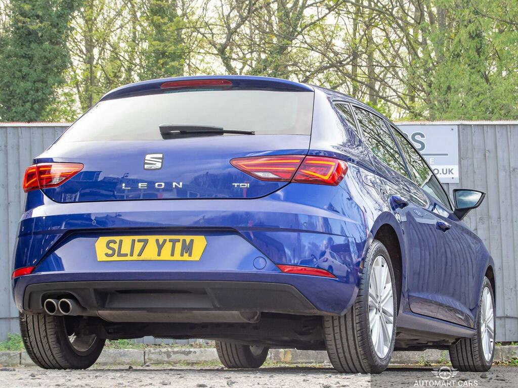 Seat Leon Hatchback 2.0 Tdi Xcellence Technology Euro 6 Ss Blue #6