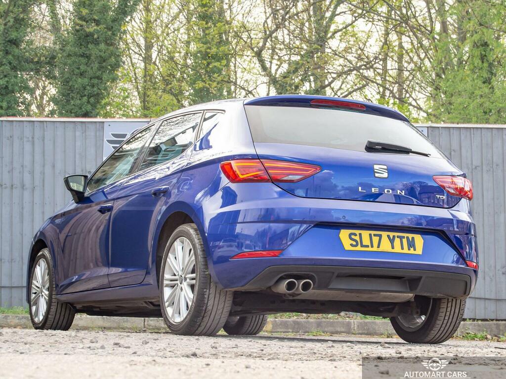 Seat Leon Hatchback 2.0 Tdi Xcellence Technology Euro 6 Ss Blue #4