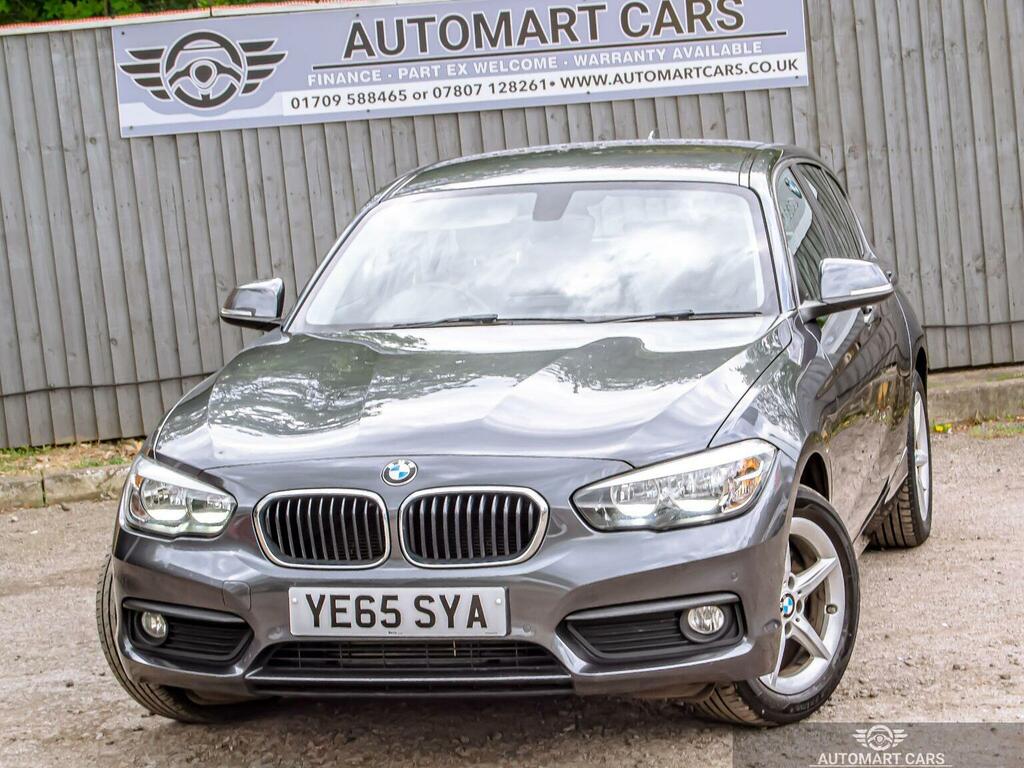 BMW 1 Series Hatchback 1.5 116D Se Euro 6 Ss 2015 YE65SYA Grey #2