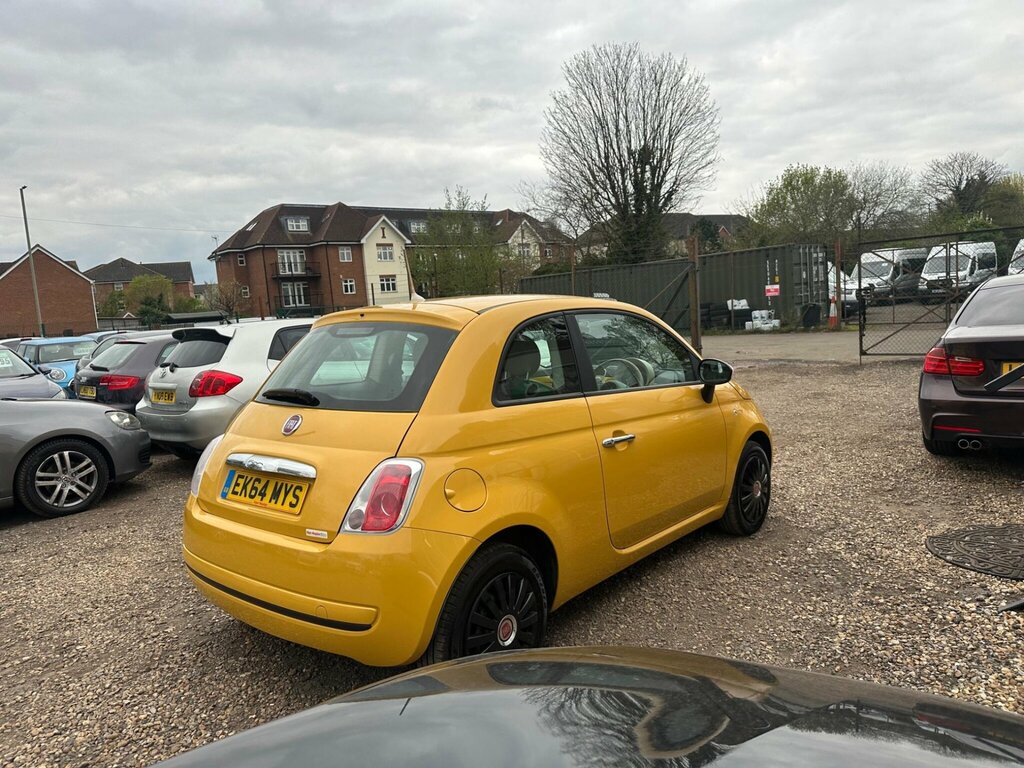 Fiat 500 1.2 Colour Therapy Euro 6 Ss EK64MYS Yellow #3
