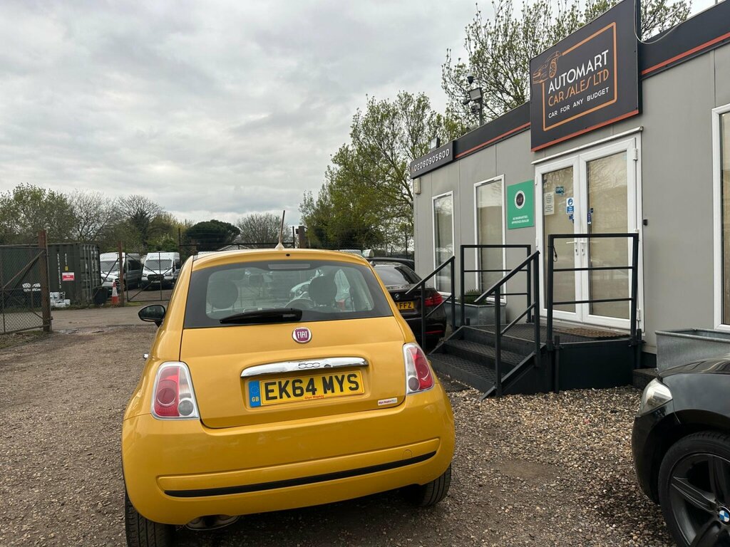 Fiat 500 1.2 Colour Therapy Euro 6 Ss EK64MYS Yellow #2