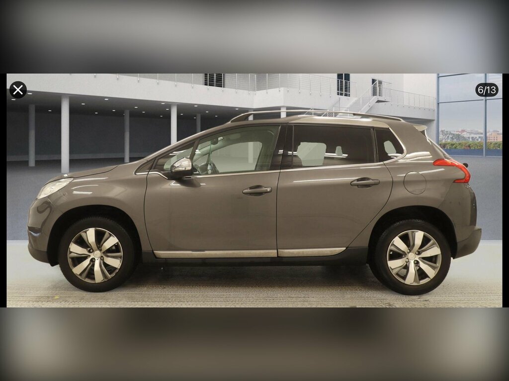 Peugeot 2008 1.2 Vti Allure Euro 5 YP14TMZ Grey #6
