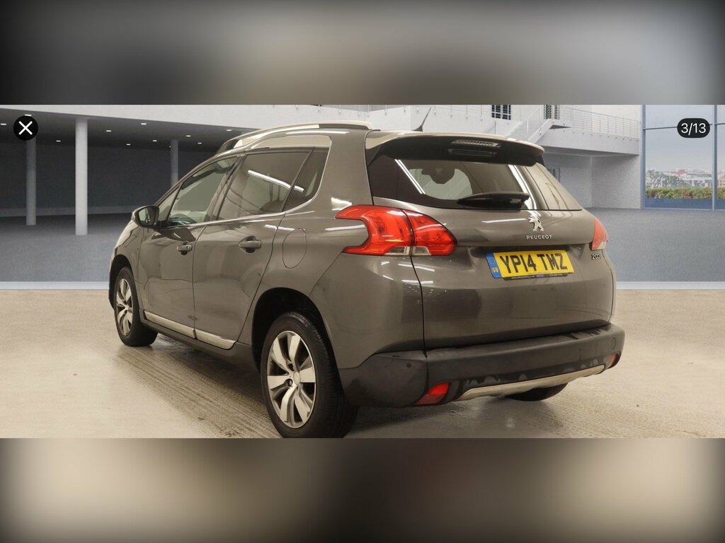 Peugeot 2008 1.2 Vti Allure Euro 5 YP14TMZ Grey #2
