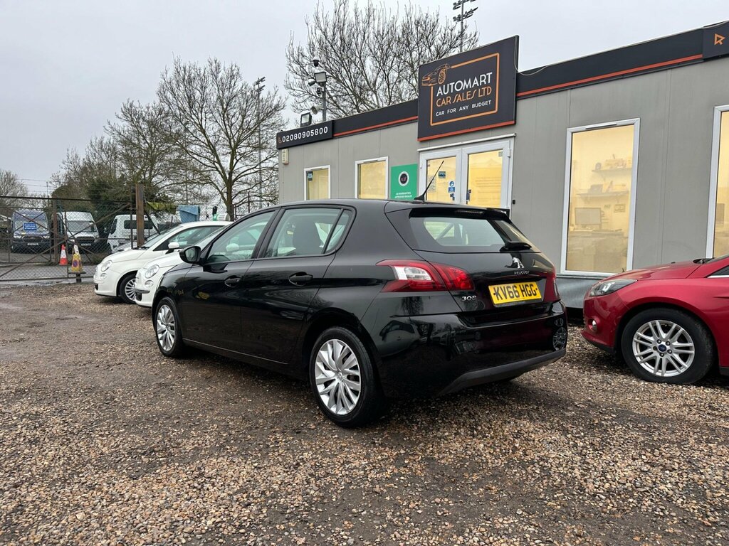 Peugeot 308 1.2 Puretech Access Euro 6 KV66HGG Black #3