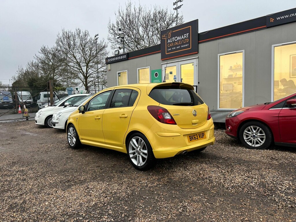 Vauxhall Corsa 1.4 16V Sri Euro 5 BK63VUP Yellow #3