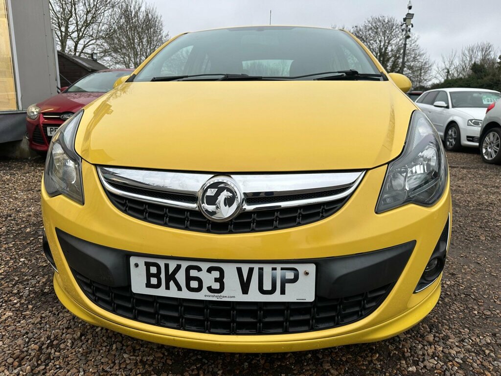 Vauxhall Corsa 1.4 16V Sri Euro 5 BK63VUP Yellow #2
