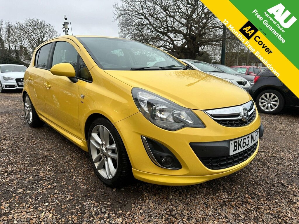 Vauxhall Corsa 1.4 16V Sri Euro 5 Yellow