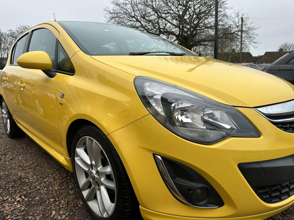 Vauxhall Corsa 1.4 16V Sri Euro 5 BK63VUP Yellow #5