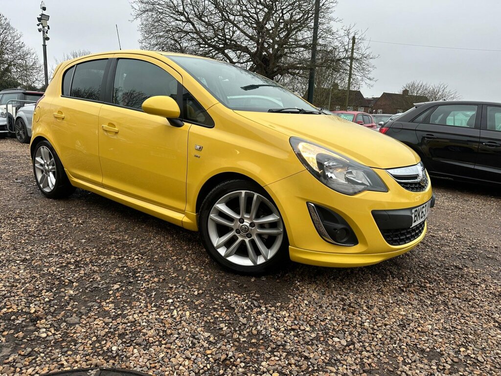 Vauxhall Corsa 1.4 16V Sri Euro 5 BK63VUP Yellow #6