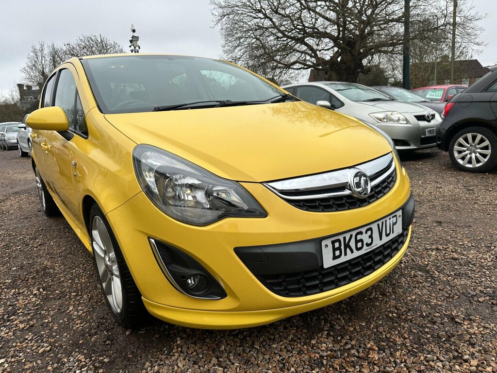 Vauxhall Corsa 1.4 16V Sri Euro 5 BK63VUP Yellow #4