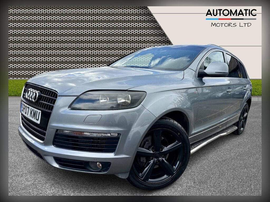 Audi Q7 3.0 Tdi S Line Suv Tiptronic Quattro 2 Grey #4