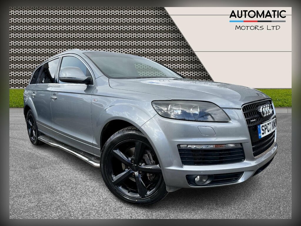 Audi Q7 3.0 Tdi S Line Suv Tiptronic Quattro 2 Grey
