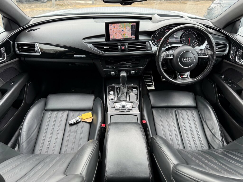 Audi A7 3.0 Tdi V6 Black Edition Sportback S Tr White #3