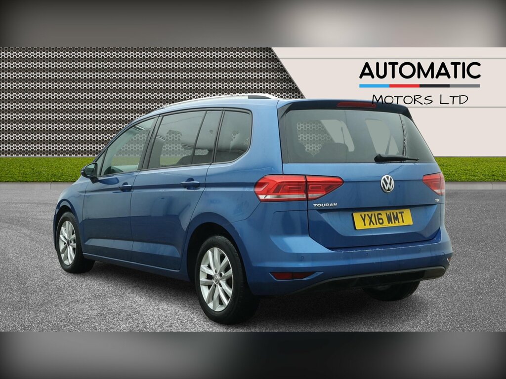 Volkswagen Touran 1.6 Tdi Bluemotion Tech Se Mpv Dsg Euro Blue #2
