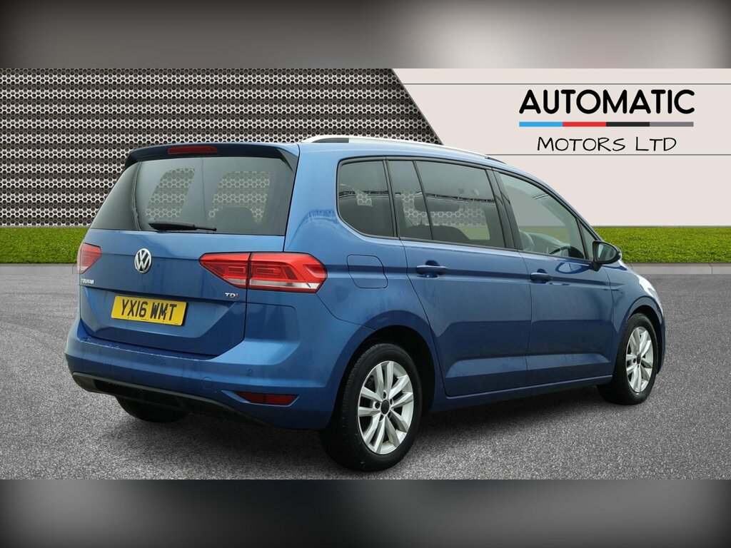 Volkswagen Touran 1.6 Tdi Bluemotion Tech Se Mpv Dsg Euro Blue #6