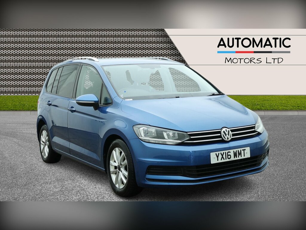 Volkswagen Touran 1.6 Tdi Bluemotion Tech Se Mpv Dsg Euro Blue
