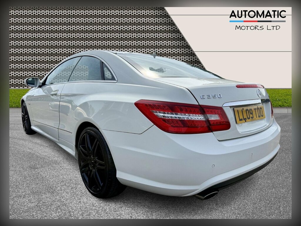 Mercedes-Benz E Class 3.0 E350 Cdi V6 Blueefficiency Sport Coupe Die LL09TDO White #2