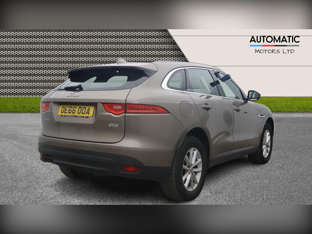 Jaguar F-Pace 2.0 D180 Prestige Suv Awd Euro 6 OE66OOA Brown #2