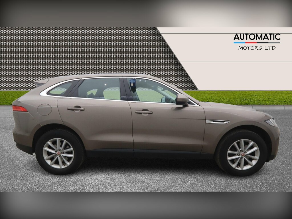 Jaguar F-Pace 2.0 D180 Prestige Suv Awd Euro 6 OE66OOA Brown #3
