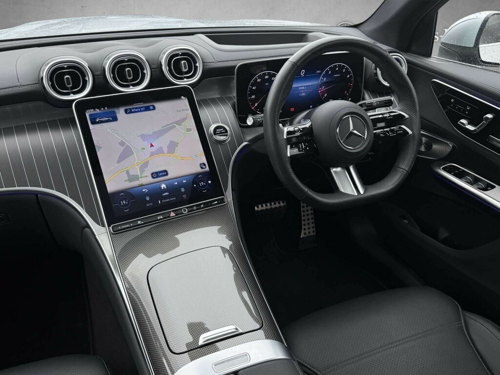 Mercedes-Benz GLC Class 2.0 Glc300h Mhev Amg Line 2024 YE74LSJ Silver #4