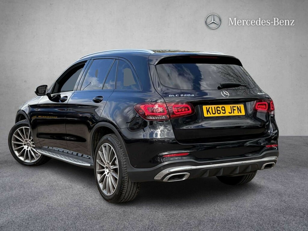 Mercedes-Benz GLC Class 2.0 Glc220d Amg Line 2019 KU69JFN Black #2